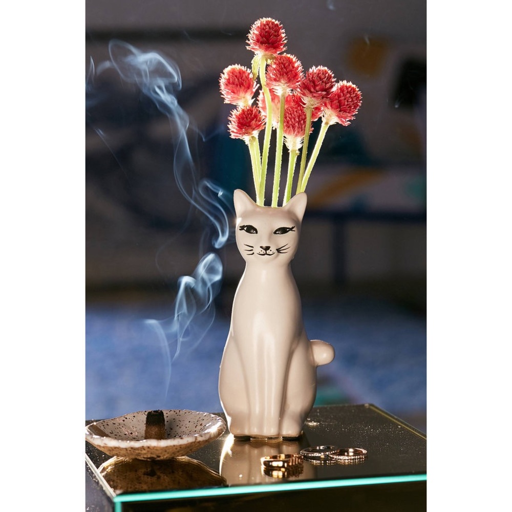 Urban outfitters kitty bud vase